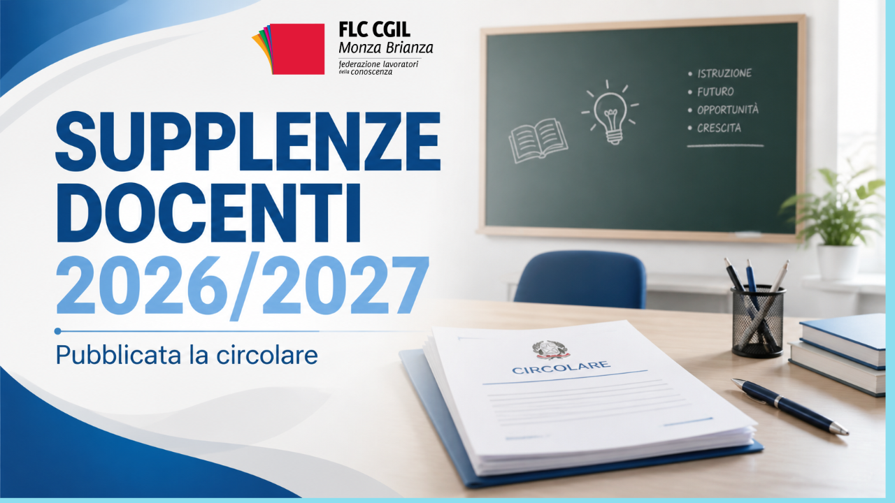 Supplenze docenti 2026/2027: pubblicata la circolare